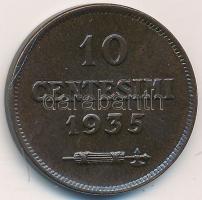 San Marino 1935R 10c T:1- San Marino 1935R 10 Centesimi C:AU Krause KM#13