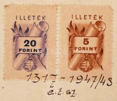 1947 Szegedi egyetem jogi diploma Kossuth címeres függőpecséttel