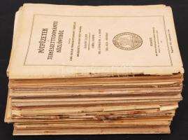 1914-1933 Természettudományi közlöny 36 db száma. Vegyes állapotban