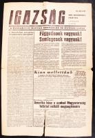 1956. Igazság, A forradalmi magyar honvédség és ifjúság lapja, I. évfolyam 8. szám, 1956. november 2.