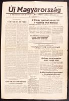 1956. Új Magyarország, A Petőfi Párt (Nemzeti Parasztpárt) Napilapja, I. évfolyam 1. szám, 1956. november 2.