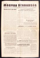 1956. Magyar Szabadság, Független Demokratikus Lap, I. évfolyam 3. szám, 1956 november 3.