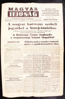 1956. Magyar Ifjúság, az Ifjúmunkások Forradalmi Tanácsának Lapja, I. évfolyam 3. szám, 1956. november 3.