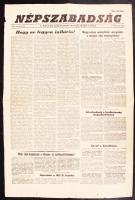 1956. Népszabadság, a Magyar Szocialista Munkáspárt Lapja, I. évfolyam 8. szám, 1956. november 13.