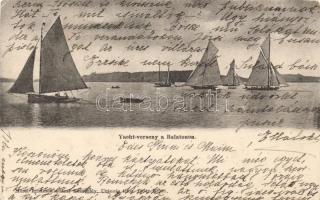 Balaton, Yacht verseny; Mérei Ignácz kiadása
