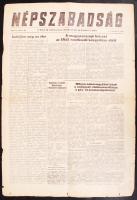 1956. Népszabadság, a Magyar Szocialista Munkáspárt Lapja, I. évfolyam 5. szám, 1956. november 10.