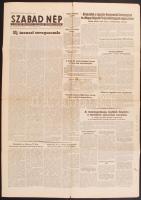 1956. Szabad Nép, a Magyar Dolgozók Pártjának Központi Lapja, XIV. évfolyam 295. szám, 1956. október 23.