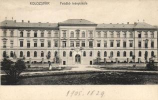 Kolozsvár, Felsőbb leányiskola / Girl school