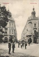 Debrecen, Simonffy utca, Varay József kereskedése; Gyürky Sándor kiadása (EK)