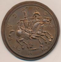 Kéri Ádám (1944-) DN "Kodály Zoltán / Háry János" Br emlékérem (66mm) T:2