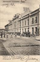 Lugos, Szálloda a Magyar Királyhoz; Auspitz Adolf kiadása / hotel (EB)