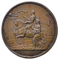 1773. "II. József erdélyi látogatása" Br emlékérem. "IOSEPHVS II PIVS FELIX AVG / ADV...