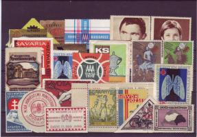 1914-1969 25db régi és modern levélzáró