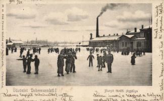 Debrecen, Margit fürdői jégpálya (fl)