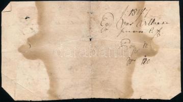 cca 1810 Olaszliszka környéki földbirtokosok által aláírt 3 db magyar nyelvű nyugta