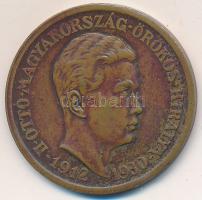 1930. "II. Ottó Magyarország örökös királya / Bizalmam az ősi erényben" Br emlékérem (32mm...