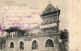 Budapest Gellért-Berg Kiosk