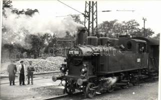 1964 MÁV Gőzmozdony 275.100 Füzesabony-Budapest / Hungarian Locomotive, photo