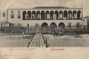 Iskenderun, Alexandrette; mansion of the Vice-Consul of England (fl)