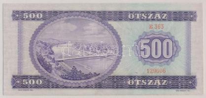 1969-1975. 500Ft (2x) T:I,I- (gyári papírráncokkal),II
Adamo F40,41