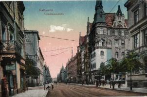 Katowice, Kattowitz; Grundmannstrasse / street
