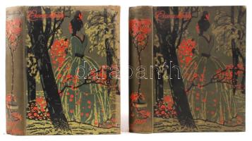 1917 Az Érdekes Újság, teljes évfolyam, két kötetben, közepes állapotban, érdekes képanyaggal