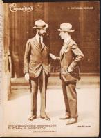 1917 Az Érdekes Újság, teljes évfolyam, két kötetben, közepes állapotban, érdekes képanyaggal