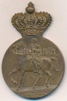 Románia 1939. "I. Károly koronázásának századik évfordulója" Br koronás medál függesztőkar...