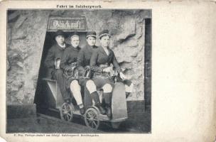 9 db, 2 kivételével modern, bánya témájú képeslap: 7 modern (Wieliczka) és 2 régi (Salzbergwerk) / 9...