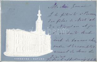 Warsaw, Warszawa; Ratusz / town hall Emb. (EK)