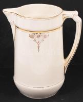 Régi fajansz mosdótál és kancsó  / Fayance washing set