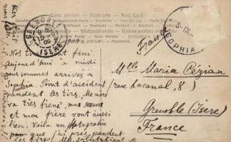 6 db I. világháborús katonai fotólap a balkáni frontról / WWI military, Balkan front - 6 original ph...