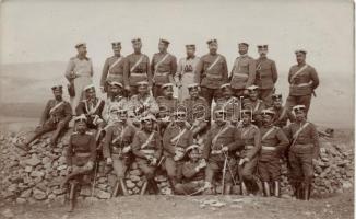 6 db I. világháborús katonai fotólap a balkáni frontról / WWI military, Balkan front - 6 original ph...