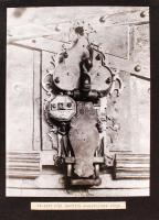 cca 1950 Fazola rácsok 5 db saját gyűjtásű fotó lapokon 23x32 cm