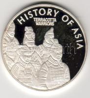 Niue 2004 5$ Ag "Terrakotta kínai katonák" T:PP