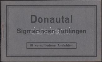 Donautal Sigmaringen-Tuttlingen postcard booklet with 10 cards