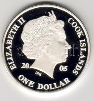 Cook 2005 1$ Ag "I Japán Alkotmány" T:PP