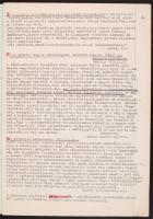 cca 1950 IV. Károly király visszatérési kísérlete gépirással készített értekezes 20p