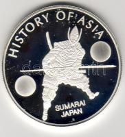 Cook 2004 "Japán Szamuráj" 1$ Ag "" T:PP
