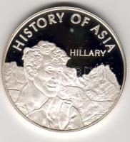 Mongólia 2003. 1000T Ag "Hillary" T:PP