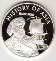 Mongólia 2003. 1000T Ag "Marco-Póló" T:PP