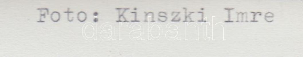 cca 1930-1935 Kinszki Imre (1901-1945): Orchidea, vintage fotó, feliratozva, a szerző hagyatékából, ...