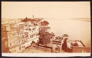cca 1910 India, Benares nagyméretű fotó / India, Benares photo 32x20 cm