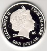 Cook 2005 "Makao visszatérés Kínához" 1$ Ag "" T:PP