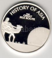 Cook 2005 "Nagy selyemút" 1$ Ag "" T:PP