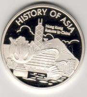 Cook 2005 "Hong-Kong visszatérés Kínához" 1$ Ag "" T:PP