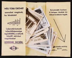 cca 1930 Háború előtti családi fotóhagyaték, több száz fotóval (Duna, Szigliget, Újpest stb.)