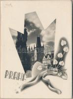 Praha - modern postcard series with 28 cards in paper case