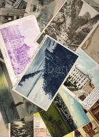 65 db háború előtti magyar városképes lap jobbakkal