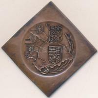 Fritz Mihály (1947-) 1990. "Mathias Rex" Mátyás király halálának 500. évfordulója, Br cseg...